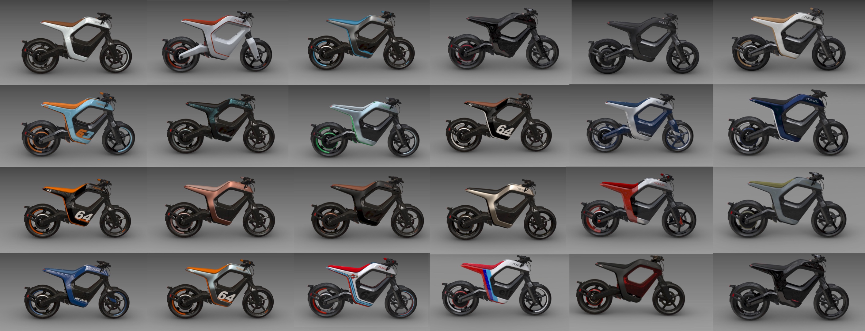 NOVUS One — First 100 Selection, 24 custom configurations